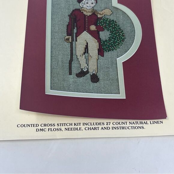 Tiny Tim Counted Cross Stitch Kit Designs by Vangie Opened - Picture 4 of 11